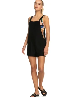 Silver Sky Again - Latzhosenshorts Fur Frauen><noscript><img width=