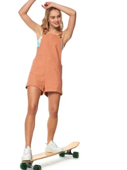 Silver Sky Again - Latzhosenshorts Fur Frauen><noscript><img width=
