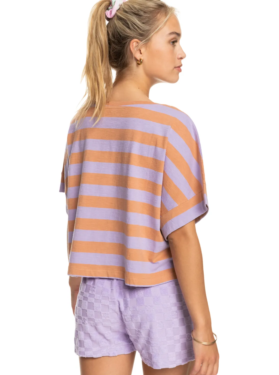 Stripy Sand - T-Shirt Fur Frauen>Roxy Hot