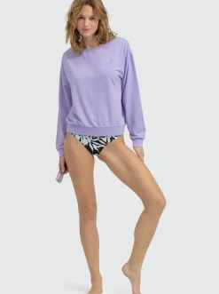 Surfing By Moonlight - Langarmliges Lounge-Top Fur Frauen><noscript><img width=