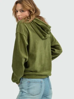 Surfing Velvet - Kuscheliger Lounge-Hoodie Fur Frauen><noscript><img width=