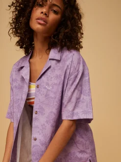Surf.Kind.Kate. - Kurzarmliges Hemd Fur Frauen>Roxy Hot