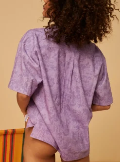 Surf.Kind.Kate. - Kurzarmliges Hemd Fur Frauen><noscript><img width=