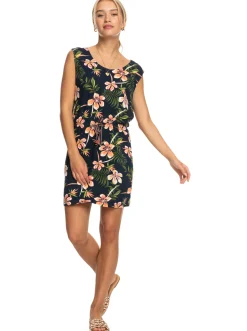 Surfs Up Printed - Jersey-Kleid Fur Frauen><noscript><img width=