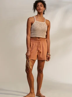 Sweet Souvenir - High Waist Shorts Fur Frauen><noscript><img width=