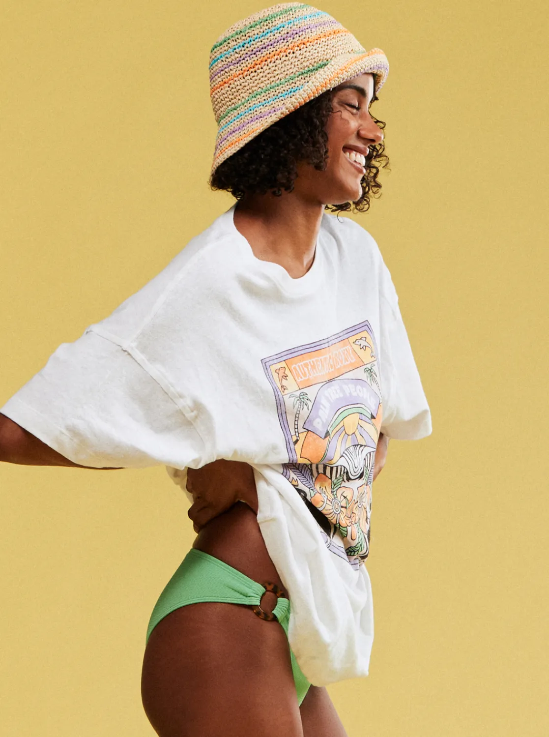 Sweet Sunshine - Ubergroses T-Shirt Fur Frauen>Roxy Online