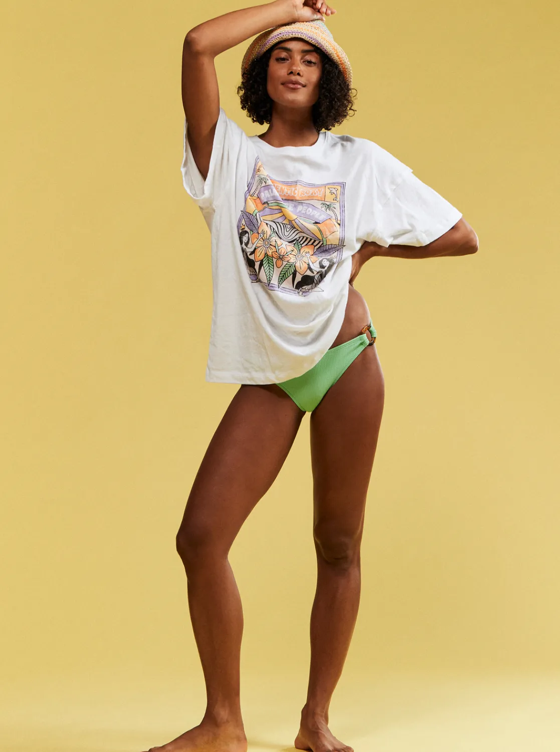 Sweet Sunshine - Ubergroses T-Shirt Fur Frauen>Roxy Online