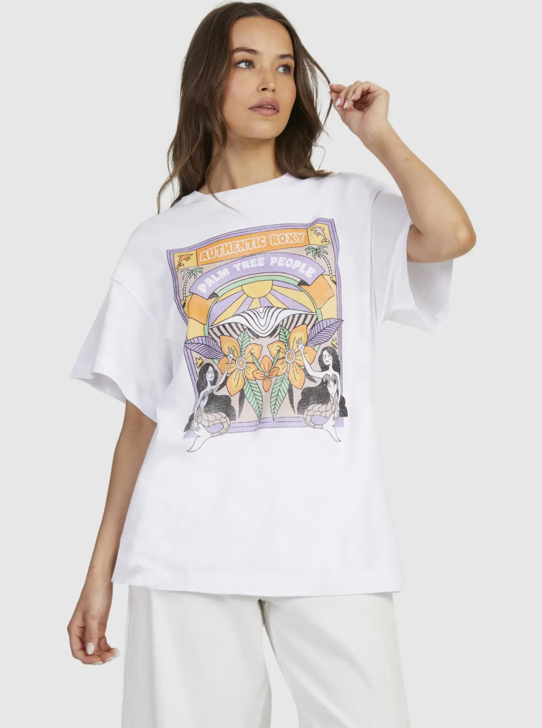 Sweet Sunshine - Ubergroses T-Shirt Fur Frauen>Roxy Online