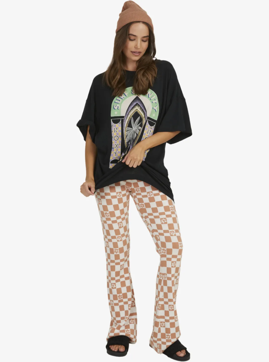 Sweet Sunshine - Ubergroses T-Shirt Fur Frauen>Roxy Discount
