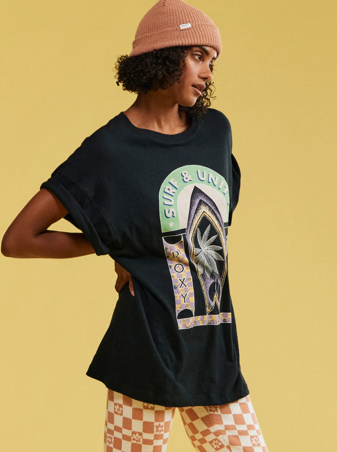 Sweet Sunshine - Ubergroses T-Shirt Fur Frauen>Roxy Discount