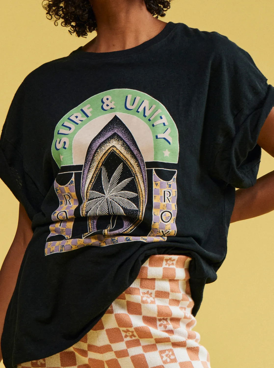 Sweet Sunshine - Ubergroses T-Shirt Fur Frauen>Roxy Discount
