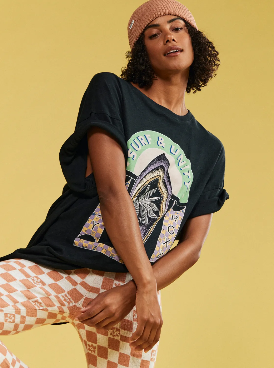 Sweet Sunshine - Ubergroses T-Shirt Fur Frauen>Roxy Discount