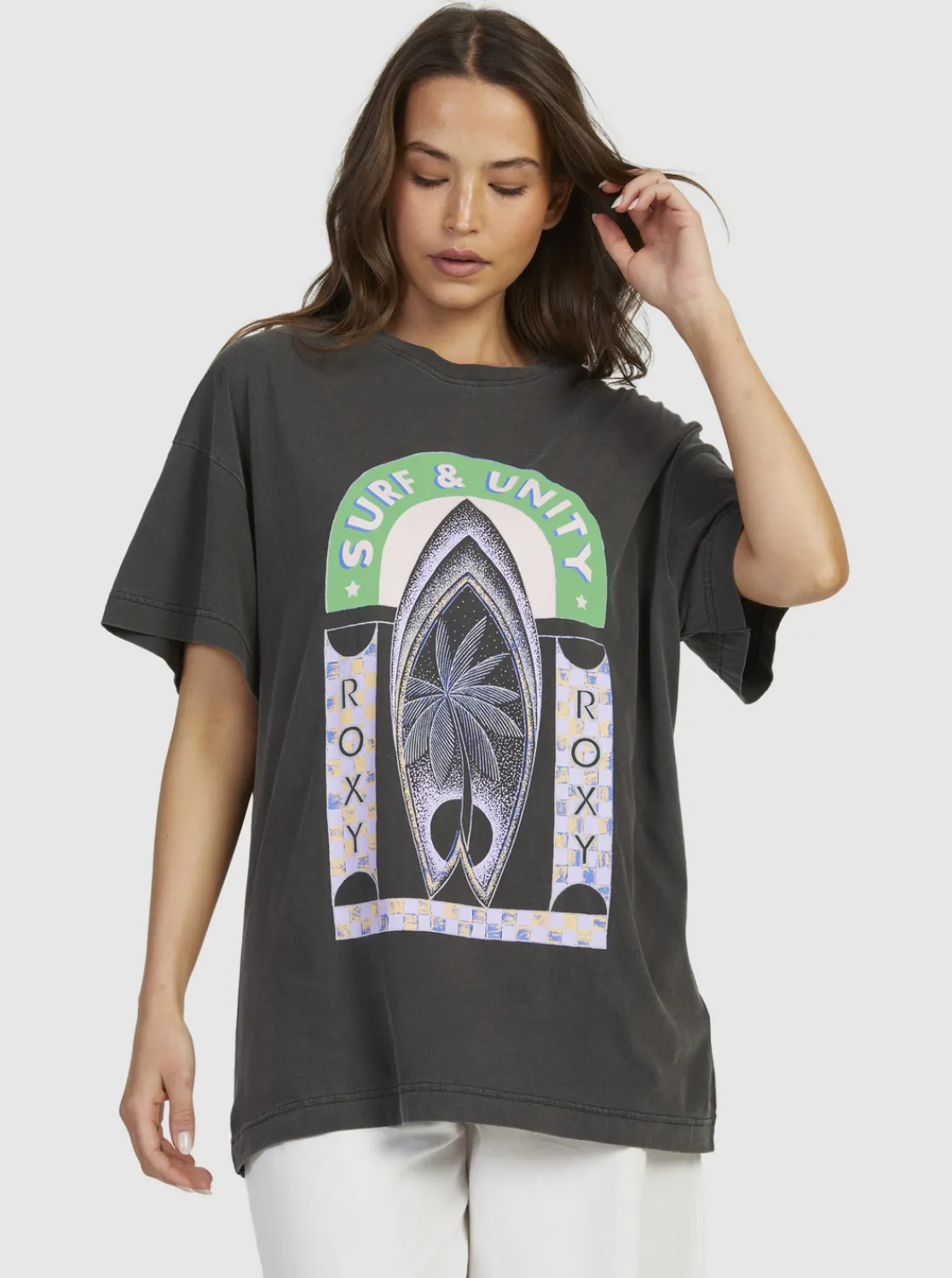 Sweet Sunshine - Ubergroses T-Shirt Fur Frauen>Roxy Discount