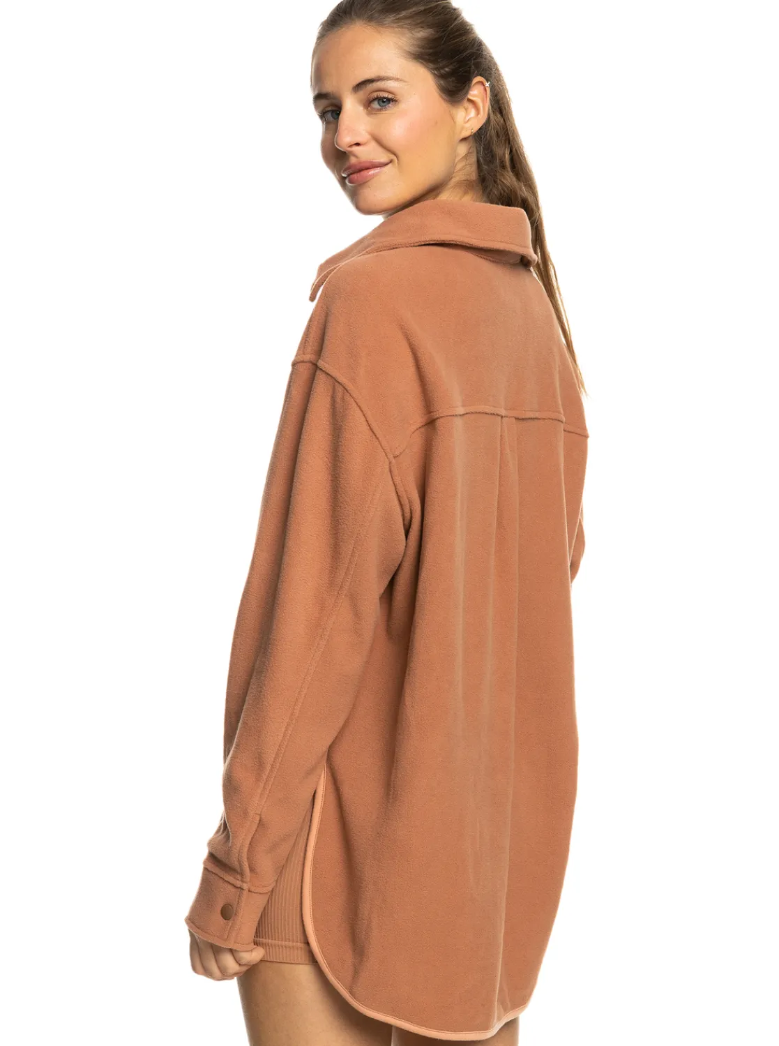 Tech Fleece - Fleece-Hemdjacke Fur Frauen>Roxy Shop