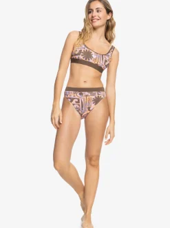 Throw Back - Bikiniunterteil Mit Hohem Bund Fur Frauen><noscript><img width=