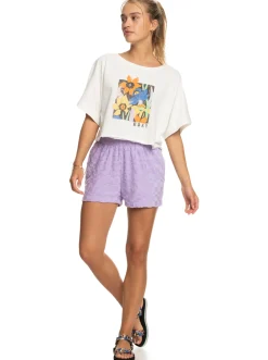 Tiki And Surf - Oversize Crop-T-Shirt Fur Frauen><noscript><img width=
