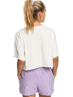 Tiki And Surf - Oversize Crop-T-Shirt Fur Frauen><noscript><img width=