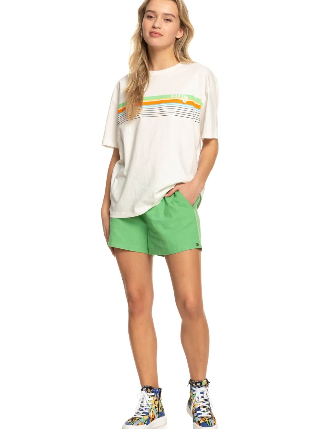 Vibrations Beach - T-Shirt Fur Frauen>Roxy Cheap