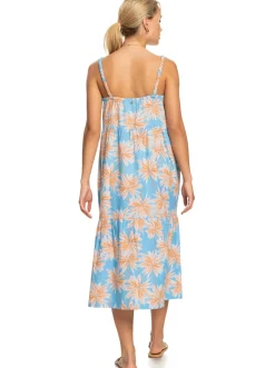 Waiting Line Printed - Midikleid Fur Frauen><noscript><img width=