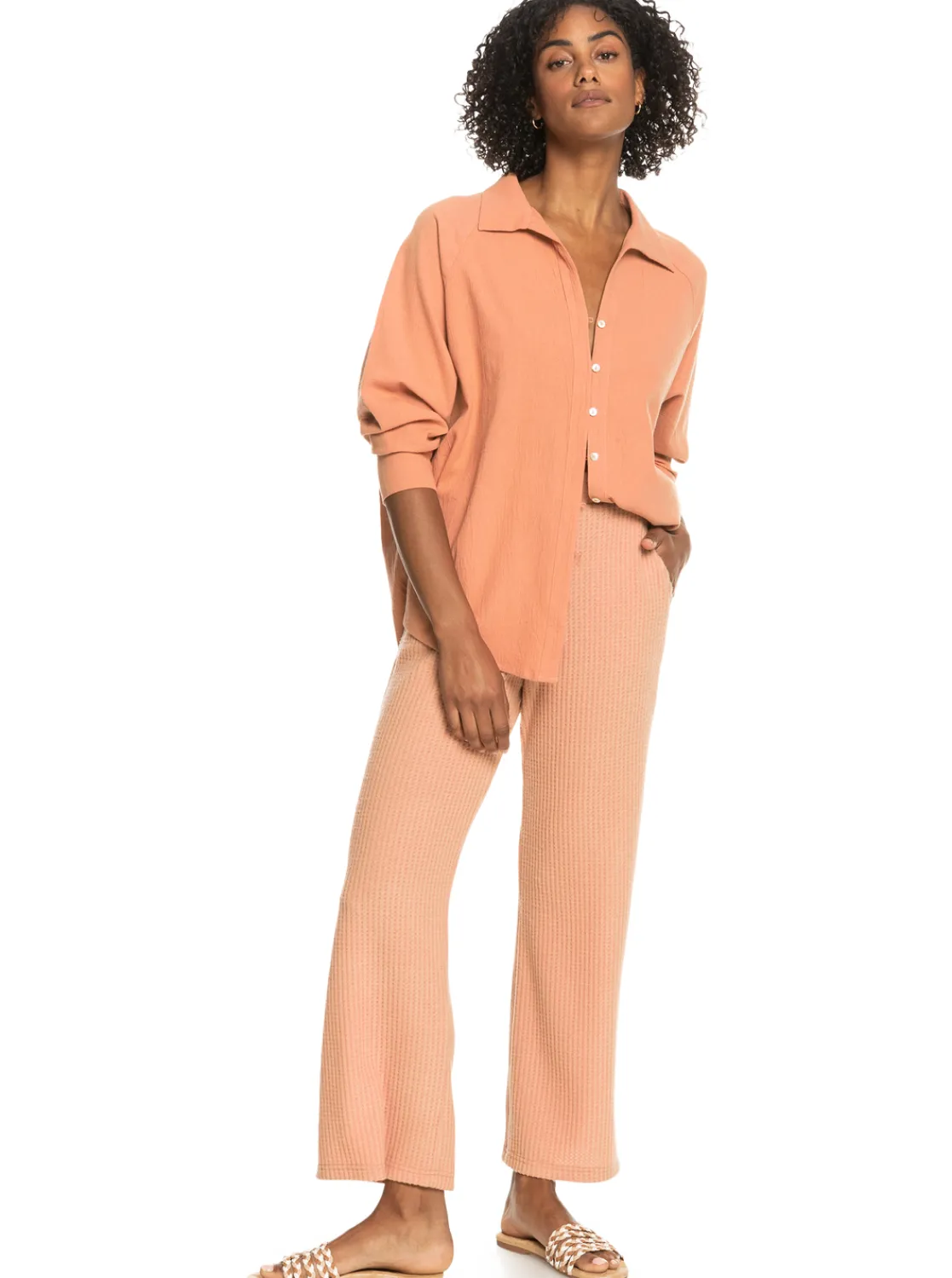 White Afternoon - Ubergroses Langarmshirt Fur Frauen>Roxy Best